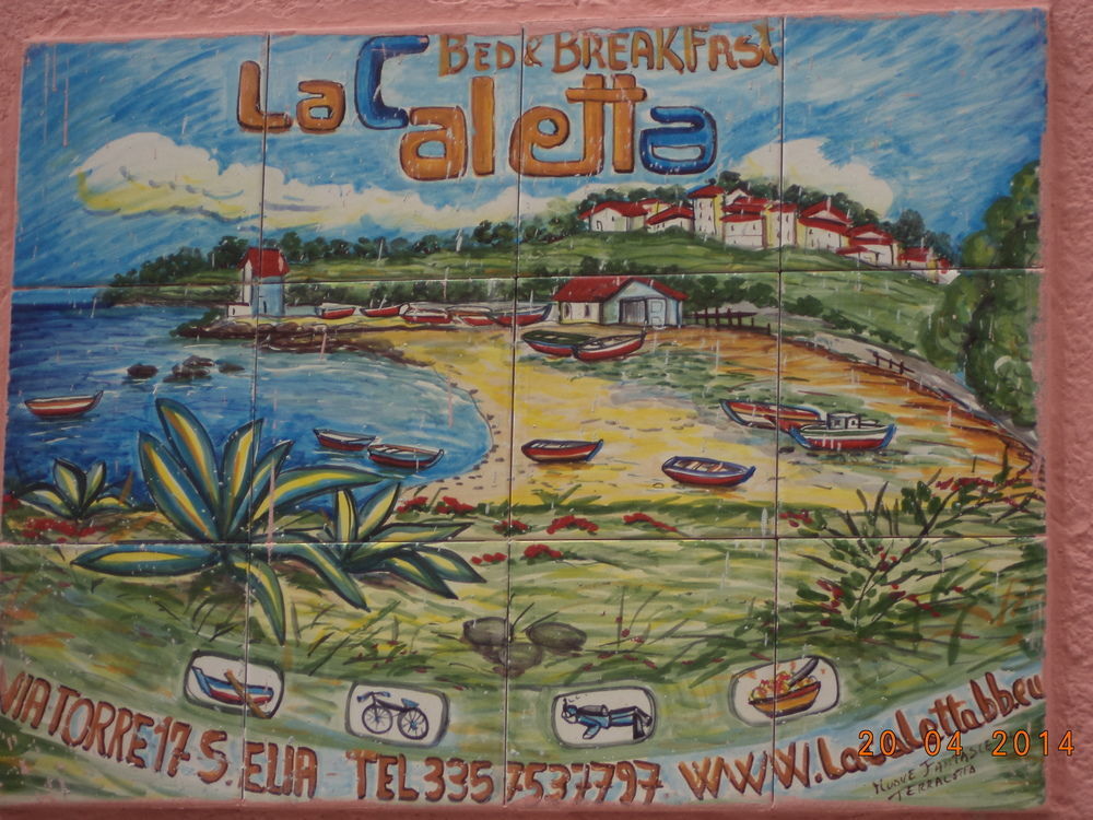La Caletta Bed and Breakfast Santa Flavia Exteriör bild